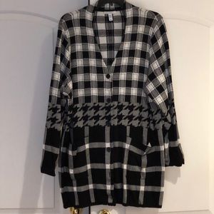 Isaac Mizrahi Live long cardigan